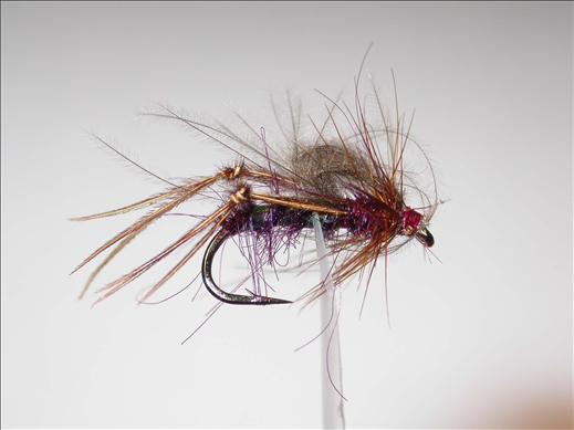 Fish4Flies CDC Hopper Claret