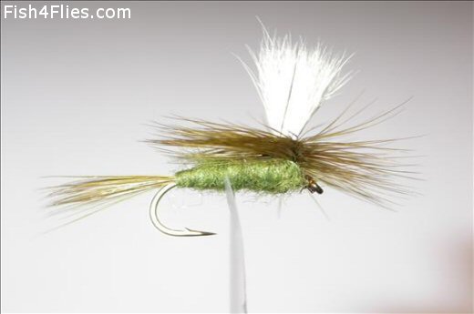 Fish4Flies Parachute Olive Dun