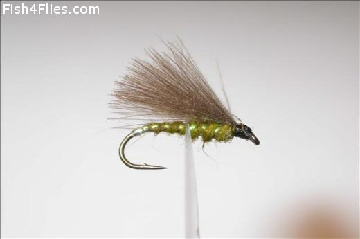 Fish4Flies F Wing Olive