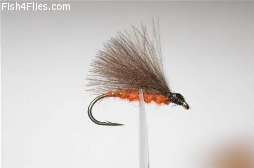 Fish4Flies F Wing Orange