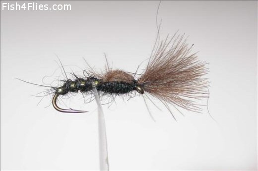 Fish4Flies Shuttlecock Black