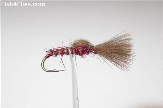 Fish4Flies Shuttlecock Fiery Claret