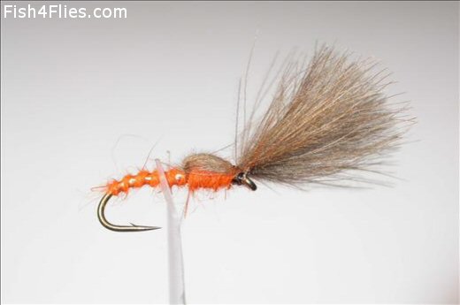 Fish4Flies Shuttlecock Orange