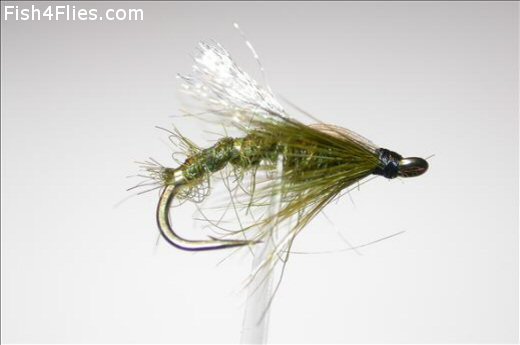 Fish4Flies Olive Holo Buzzer