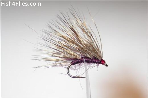 Fish4Flies Sedgehog Claret