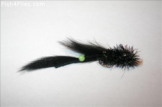 Fish4Flies Bunny Leech Black LS