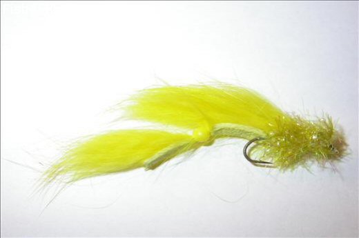 Fish4Flies Bunny Leech Hot Yellow LS