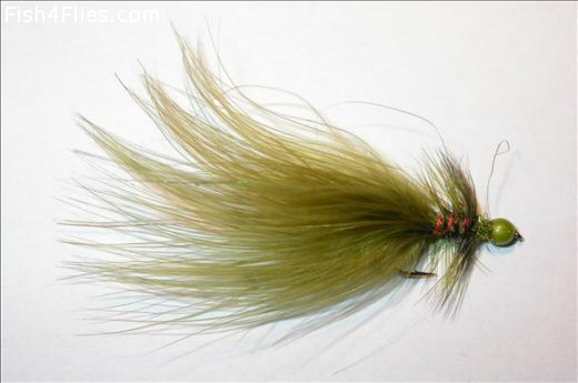 Fish4Flies Olive Hotty