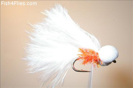 Fish4Flies Orange and White Booby
