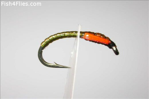 Fish4Flies Flexi Floss Olive Epoxy Buzzer