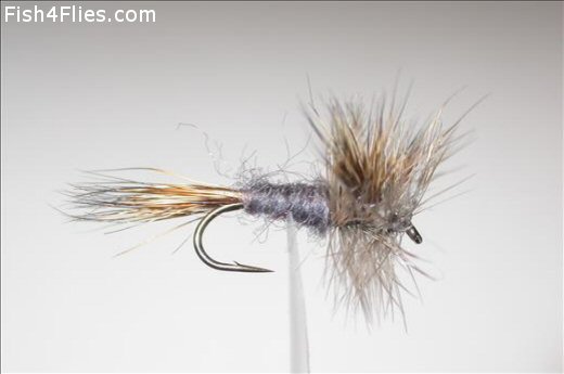 Fish4Flies Grey Wulff