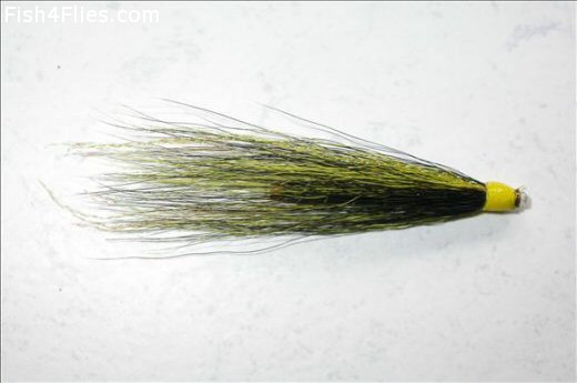 Fish4Flies Black an Yellow Copper Tubes