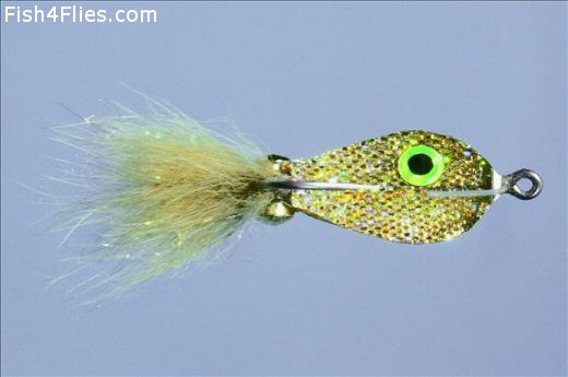 Fish4Flies Rainy's Spoon Fly Gold
