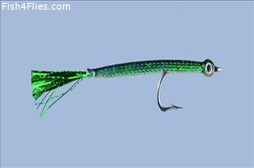 Fish4Flies Needlefish Green
