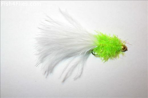 Fish4Flies Fritz Damsel Chartreuse Cats GH