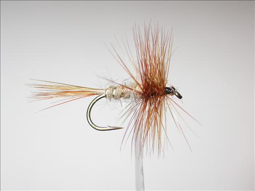 Fish4Flies Gold Ribbed Hare's Ear Hackled