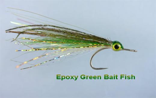 Green Epoxy Bait Fish
