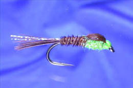 Pheasant Tail Fluo Green