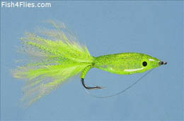 Mihulka's Pryzm Minnow Chartreuse