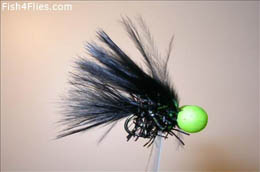 Floozy Chartreuse and Black