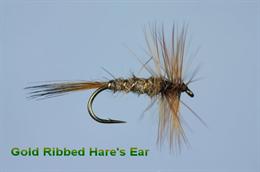 Gold Ribbed Hare's Ear Hackled