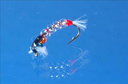 Silver and Red Bead Buzzer