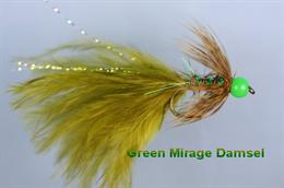Mirage Green Beaded Damsel