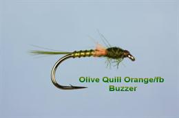 Olive Quill Orange FB Buzzer