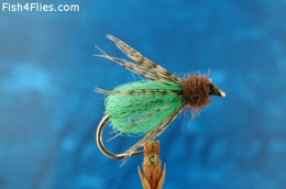 Green Deep Sparkle Pupa