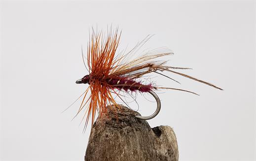 Hoppers,Trout Flies 18 x Olive Yellow & Claret Mixed Size 10/12/14 Fishing Flies 