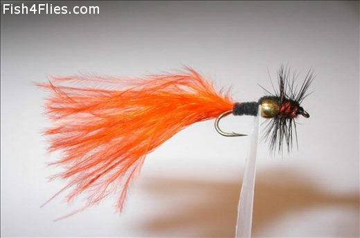 Montana Hot Orange Marabou