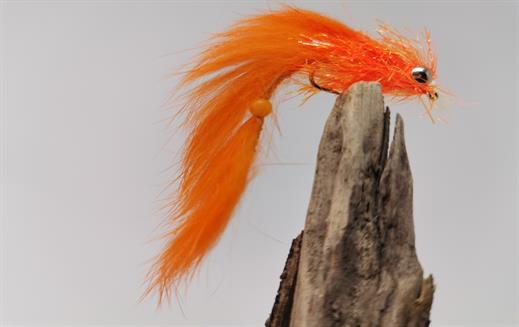 Bunny Leech Hot Orange LS Fly - Fishing Flies with Fish4Flies Worldwide