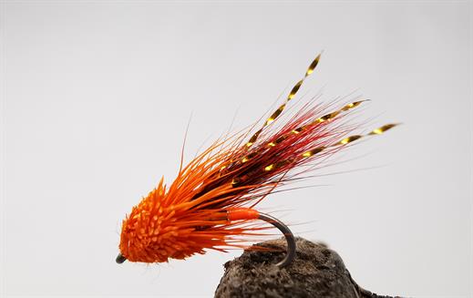 thumbnail interactive-video image 1 of Troutflies UK Orange Muddler Minnows – 6 Pack, Streamer Flies For Trout, Assorted Sizes 1 of 3