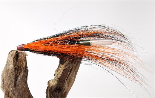 Black & Orange Hair Wing