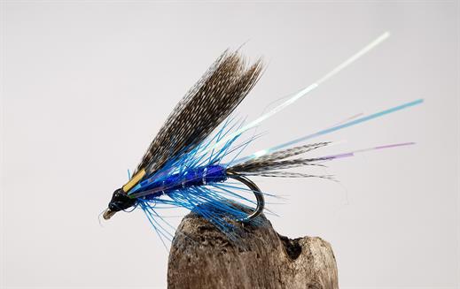 6 Pack Wet Trout Flies Choice of Sizes Teal Blue & Silver Fishing Flies 