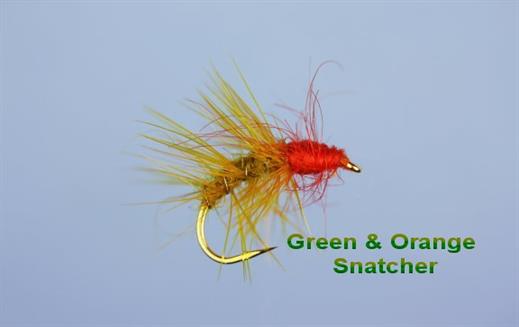 Green and Orange Snatcher