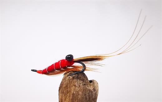 Red Francis Shrimp Fly