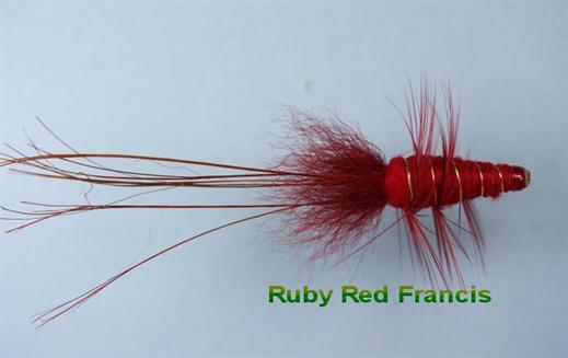 Red Pencil Popper Fly - Fishing Flies with Fish4Flies Worldwide