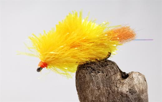 DEADLY FLY NEW FISHING 3 x Blood Red Sunburst FAB 