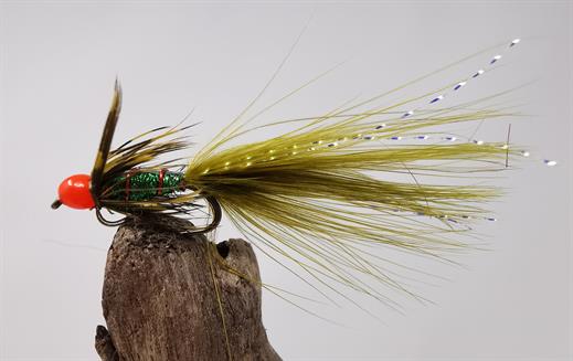 Mirage Red Beaded Damsel Fly - Fishing Flies with Fish4Flies Worldwide