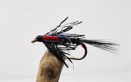 Diawl Bach UV Black n Red