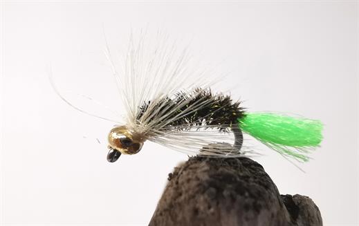 Lime Green Tail Nymph Fly - Fishing Flies with Fish4Flies Worldwide