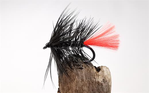 6 Fly Fishing Humongous Black And Silver Trout Flies lure 