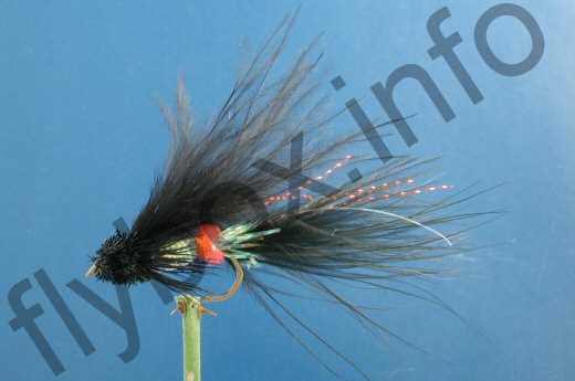 Stewarts Black Marabou Muddler