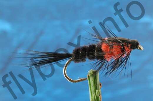 Red Montana Fly - Fishing Flies with Fish4Flies Worldwide