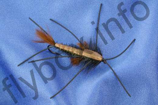 Bossbob's Hellgrammite Fly - Fishing Flies with Fish4Flies Worldwide