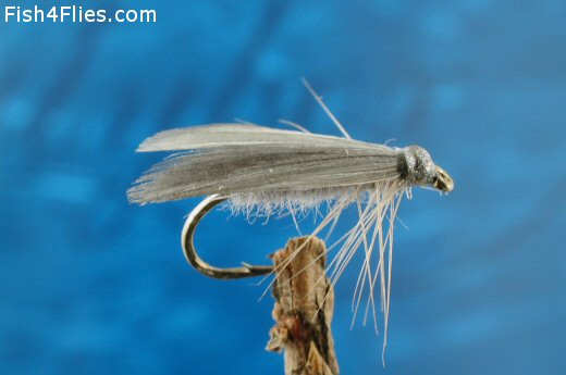 Grey Slow Water Dun Fly - Fishing Flies with Fish4Flies Worldwide