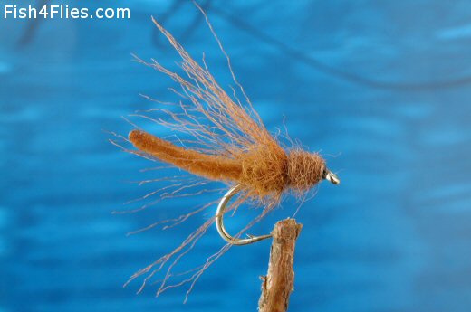 Palomino Brown Deep  Caddis Pupa