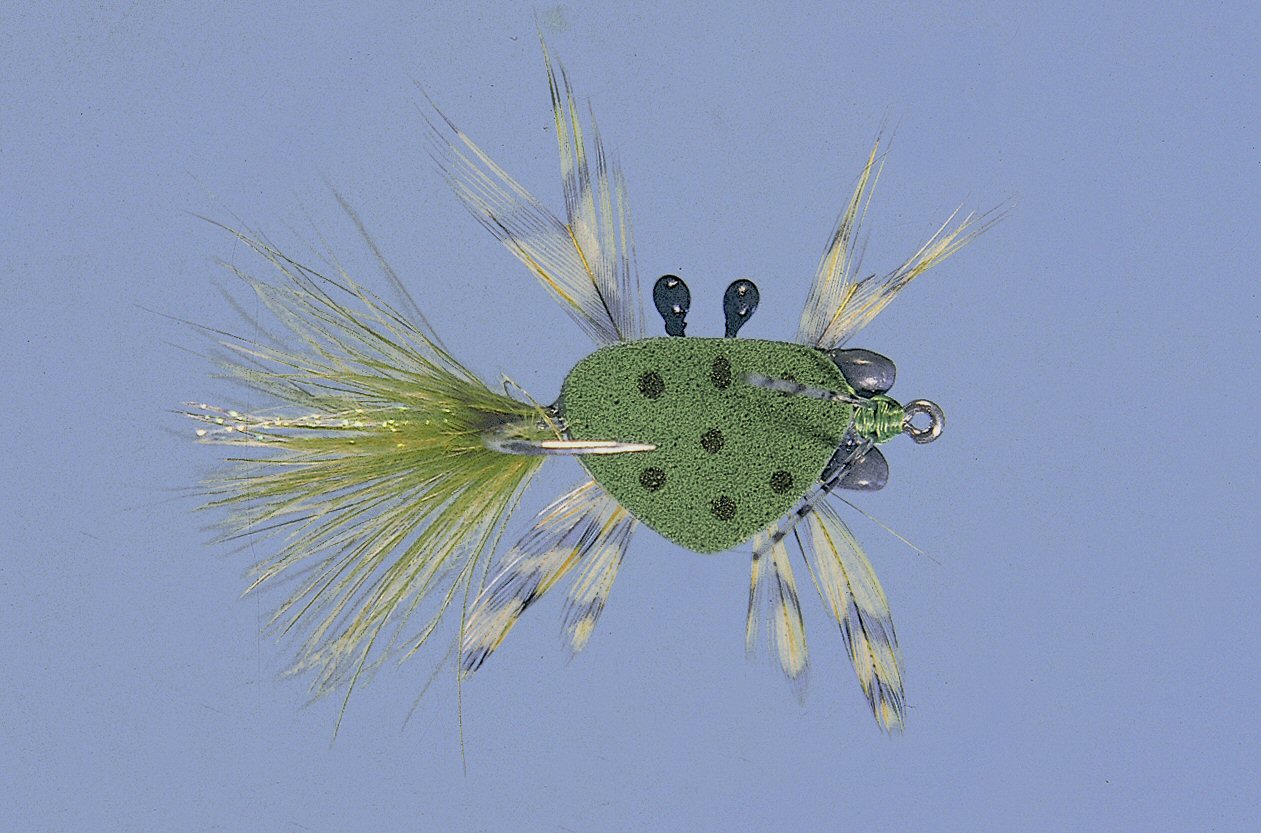 Feather Leg Crab Olive