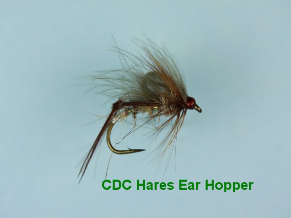 CDC Shuttlecock Trout Flies – 6-Pack Hares Ear CDC In Choice Of Sizes By Troutflies UK